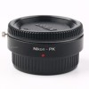 Nikon-PK 带镜片 转接环 尼康AI口镜头 转 宾得PENTAX PK相机