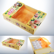 阳山水蜜桃12个装品牌注册包装盒通用无锡水蜜桃包装盒