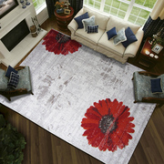比利时进口地毯现代简约时尚卧室茶几沙发床边垫子