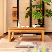 榻榻米桌飘窗桌地台日式矮桌子，小茶几炕桌，炕几欧式实木茶艺禅意桌