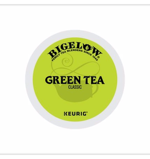 bigelow-比奇洛greentea绿茶，k-cup绿茶胶囊24杯