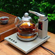 玻璃水壶烧水家用透明茶壶抽水电热一体机功夫茶泡茶茶具茶炉茶道