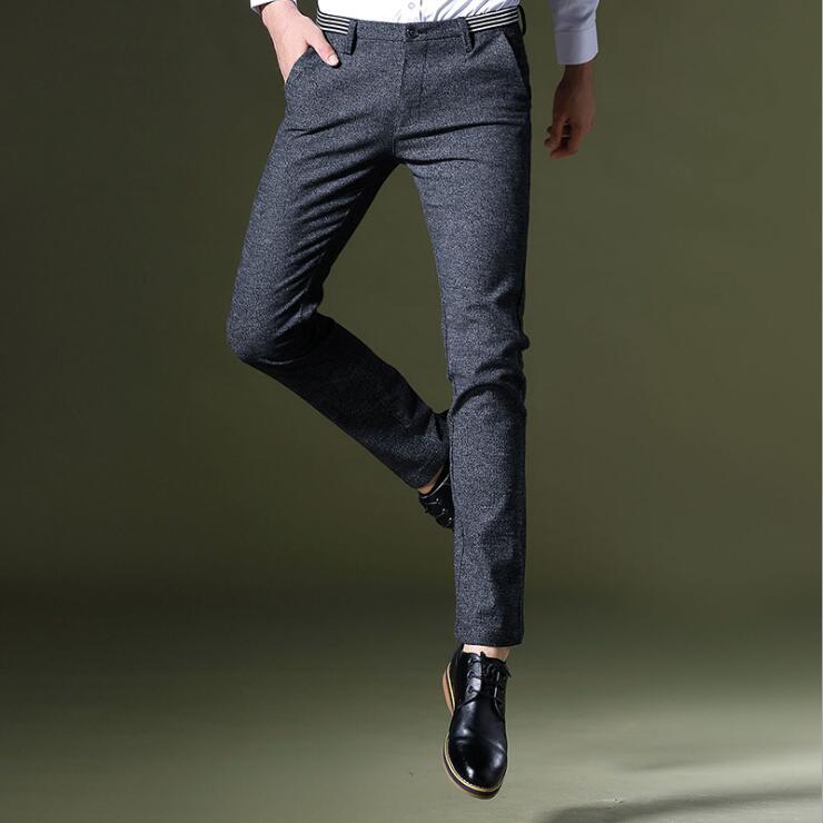 high-grade trousers Korean Edition Trend 2019 Spring new pattern man Casual pants Self cultivation Pencil Pants trousersin the Men's clothing, Casual pants category - from Buy2taobao.com to provide professional Taobao agent buy service