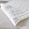 出口日本全棉白色夹棉抗菌床垫席梦思防滑护床垫透气防螨水洗床褥