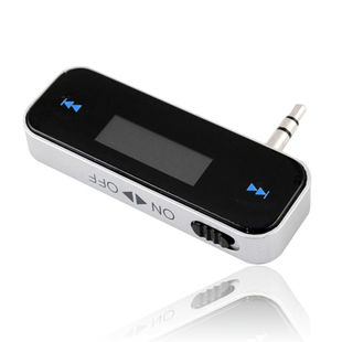 车载无线MP3 FM无线电发射器适用于iPhone 5 6 iPod、三星HTC LG
