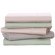 100支新疆长绒棉床单纯棉，贡缎床单纯色单件高密柔软全棉被单