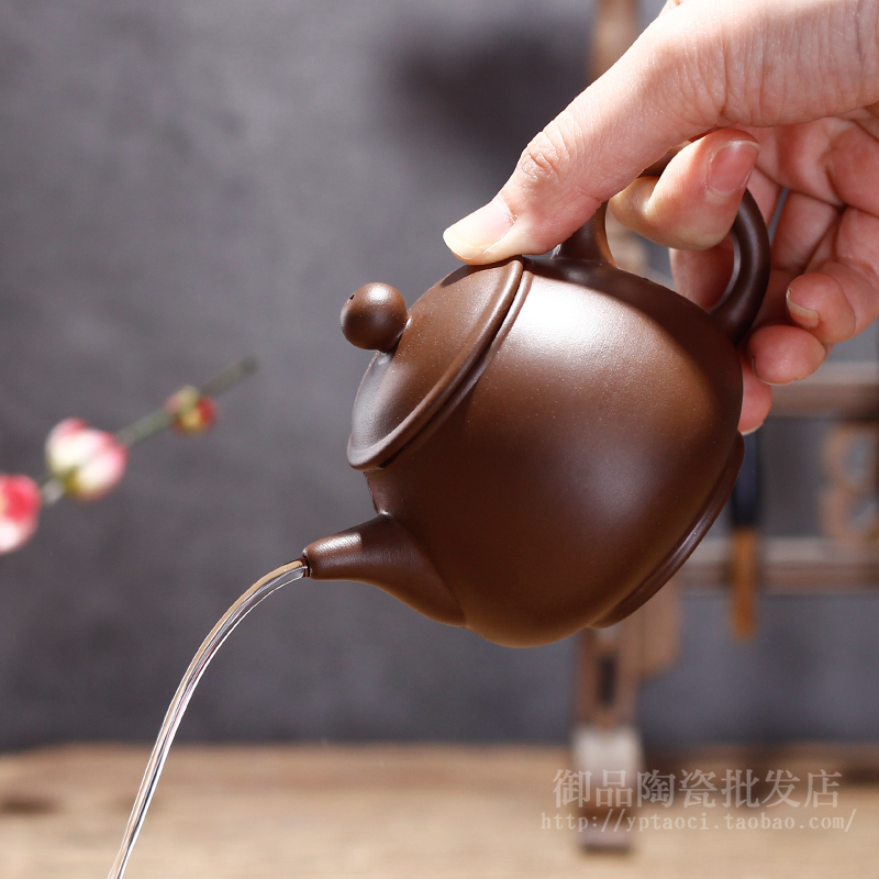 新品宜兴紫砂壶纯全手工高梨壶原矿朱泥紫泥精品泡茶壶功夫茶具在类目 餐饮具, 茶具, 茶壶中 - 来自Buy2taobao.com提供专业的淘宝代购服务