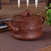 茶壶紫砂壶茶具纯全手工，紫砂茶壶大容量，过滤花茶壶易泡壶