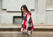 高领套头毛衣蝙蝠袖加厚针织衫时尚韩版2017秋冬季女宽松显瘦