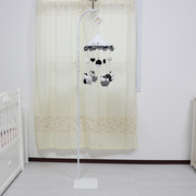 新生婴儿床铃支架可调节高度，立式支架蚊帐支架，落地支架挂床铃支架