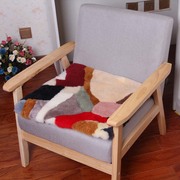 纯羊毛电脑椅垫坐垫餐椅垫学生垫沙发坐垫加厚羊剪绒皮毛一体