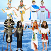 万圣节cosplay儿童化装舞会，成人服装埃及艳后埃及法老女王装扮