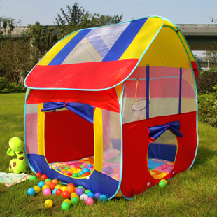 儿童帐篷室内户外房子男孩女孩家用海洋球池玩具游戏屋公主小帐篷