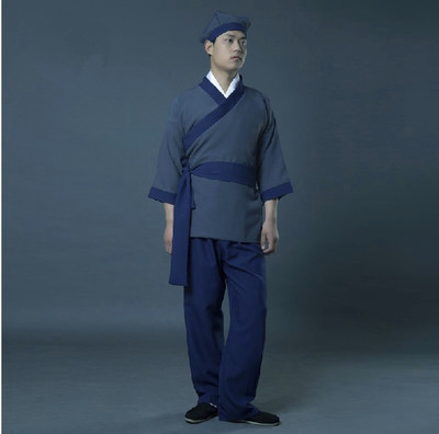 古代女厨师套装秋季服装成人长袖独唱舞蹈面料古装改良服务员一套在类目 女装/女士精品, 唐装/民族服装/舞台服装, 民族服装/舞台装中 - 来自Buy2taobao.com提供专业的淘宝代购服务