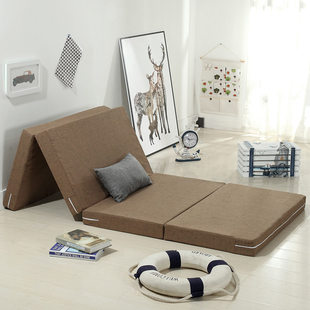 定制加厚高密度海绵床垫可折叠榻榻米地铺单人午睡垫子办公室