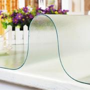 世55cm宽塑料餐桌茶几桌布，防水防烫透明垫子桌垫pvc软玻璃水晶垫