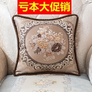欧式沙发抱枕套含芯靠枕高档奢华客厅中式红木家用大号靠垫正方形