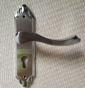 304不锈钢铜锁芯 实木门锁双舌静音执手锁 室内卧室木门锁 房门锁