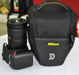 适用尼康d90d3100d3200d5100d7000单反相机包d80三角，包摄影包