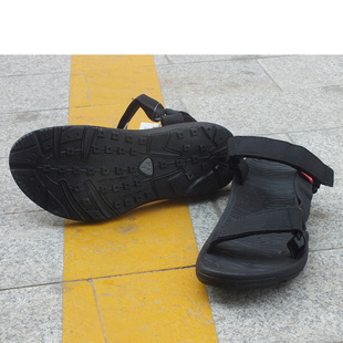 越南凉鞋男 夏季粘贴简约织带速干防滑耐磨户外休闲 潮男沙滩鞋