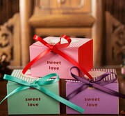 诗唯婚庆喜糖盒创意婚礼糖果盒韩式喜糖盒子结婚用品糖盒