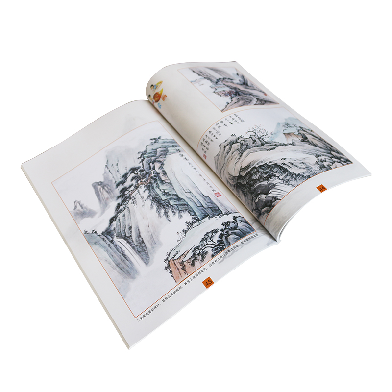 新款跟我画山水教科书书墨水画法作品入门速成基础教程泼彩自习材|ruв категории электронный словарь/электрический бумажных книг/канцелярские принадлежности, других культурных товаров - от Buy2taobao.com для оказания профессиональной услуги покупки агента Taobao