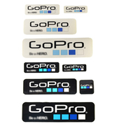 goprohero7654贴纸logo贴纸，摄像机标志粘纸3头盔贴配件标