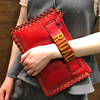 韩版时尚手抓包潮流女士信封包复古气质大容量手拿包个性