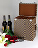 拉菲红酒礼盒包装盒葡萄酒，包装盒六支装皮盒皮箱皮质酒礼盒6只装