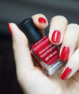 DEBORAH LIPPMANN指甲油 Cranberry kiss 树莓果酱鲜红