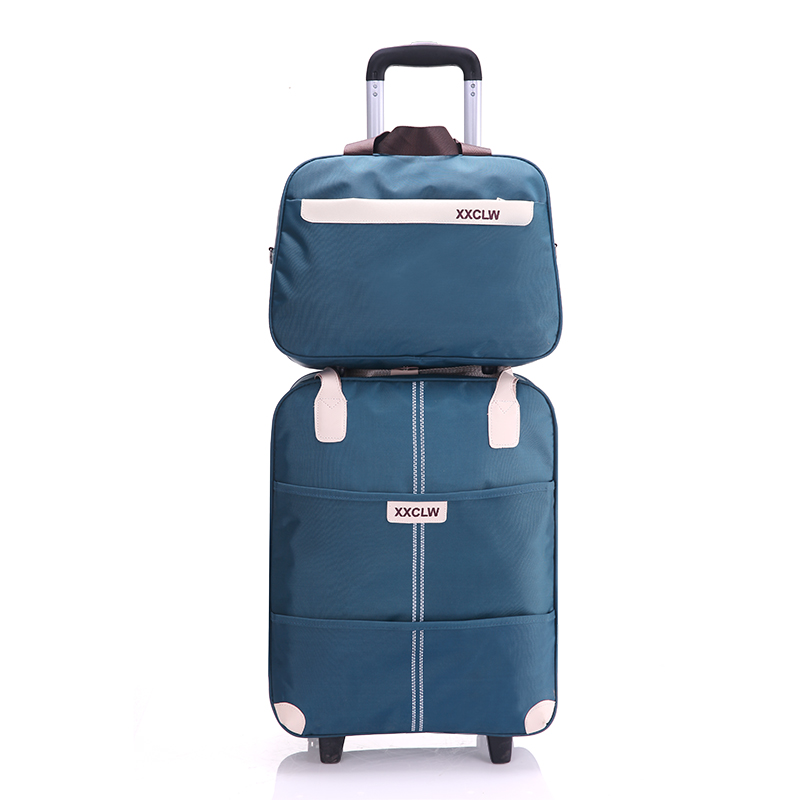 reticule Super large Tow package pull rod wheel Soft roll Daughter Middle school student knapsack Travel Box waterproofin the Leather/Lady bags/Men's bag, Bag category - from Buy2taobao.com to provide professional Taobao agent buy service