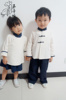 男女童宝兄妹中式民族风校园服儿童国学传统棉麻唐装六一表演出服
