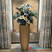 玻璃钢落地大花瓶仿真插花艺套装客厅酒店商场欧式现代装饰品摆件