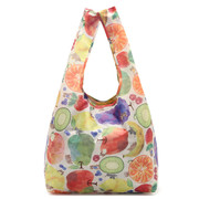 日本可折叠购物袋便携超市买菜袋尼龙环保袋手提袋单肩大容量简约