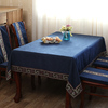 餐桌布艺 新中式桌布实木餐台布简欧高档奢华长方形会议桌布