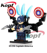 科峰积木kf296超级英雄美国队长，ultron时代版益智儿童拼插玩具