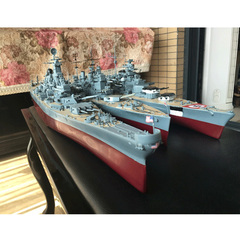 小号手军事拼装军舰模型乔治五世号战列舰 1 350 带电机 拼装模型