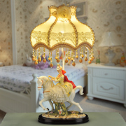 欧式田园台灯 卧室床头结婚台灯 创意艺术台灯 北欧陶瓷台灯