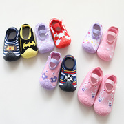 韩版儿童浅口学步鞋宝宝，室内鞋袜婴幼儿，袜鞋男女小童胶底地板鞋