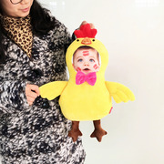 小鸡公仔定制毛绒玩具生日礼物，女生可爱小黄鸡，玩偶照片娃娃