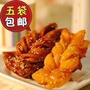 中国 台湾休闲食品 黑熊黑糖蜂蜜麻花240g 纯手工制作休闲零食