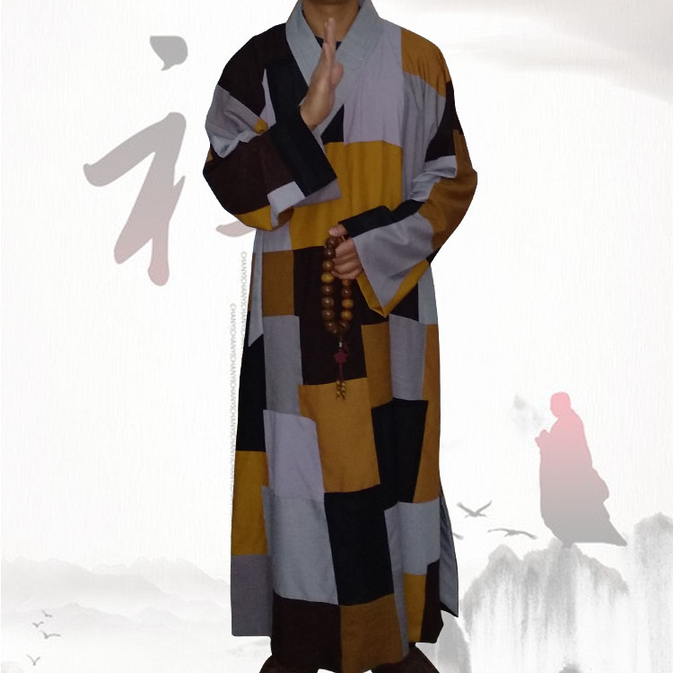 佛教用品济公服僧衣布块拼接僧服僧衣百衲衣百纳衣长褂大褂长衫|ruв категории Женская одежда, костюм/национальная одежда/театр костюм, национальная одежда/этап погрузки - от Buy2taobao.com для оказания профессиональной услуги покупки агента Taobao