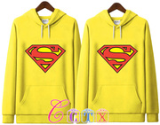 超人卫衣 超人外套 超人情侣装卫衣 超人标志情侣衫外套 秋冬卫衣