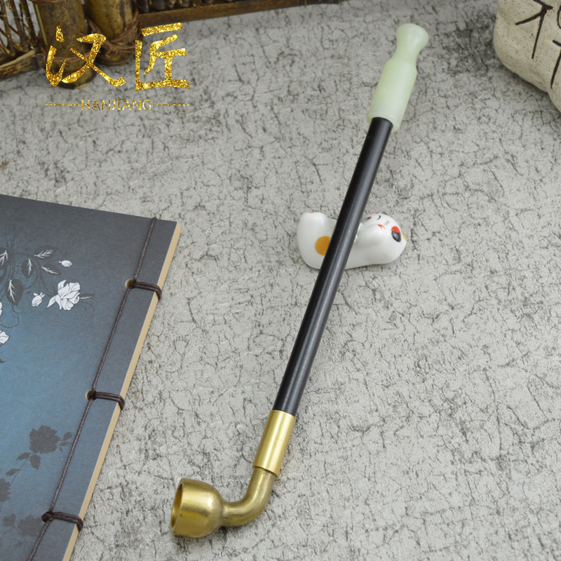 煙鬥 老式煙袋鍋旱煙袋鍋子 實木煙杆 玉石嘴 傳統中國煙具在類目 ZIPPO/瑞士軍刀/眼鏡, 煙具, 菸斗中 - 來自Buy2taobao.com提供專業的淘寶代購服務