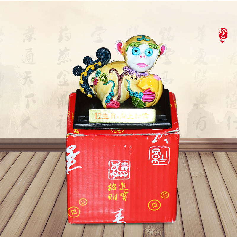 中国风特色小摆件十二生肖出国外事礼品送老外礼品装饰摆件小礼品|msdalam kategori Ciri-ciri kraftangan, kesenian rakyat dan kraf Ciri-ciri, patung tanah liat/Clay patung/Miansu - dari Buy2taobao.com untuk memberikan perkhidmatan ejen Taobao profesional membeli