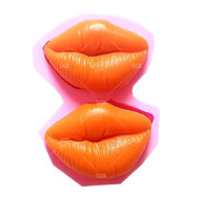 性感嘴唇硅胶烘焙模具 手工巧克力模具 DIY嘴唇七夕情人节硅胶模