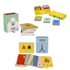 Chineasy卡片3盒套装 60 Flashcards 60张游戏认知抽卡 汉字教学记忆游戏 100张明信片 轻松学汉字系列卡片