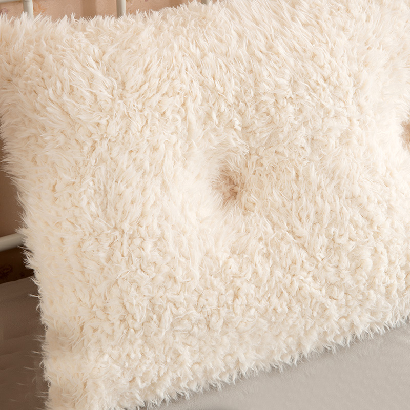 Supersoft Cashmere Bedside pure cotton rectangle Pillow princess Double Bed backrest Cushion Soft pack bed customizedin the Home Fabric , Pillow/Pillow category - from Buy2taobao.com to provide professional Taobao agent buy service