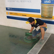 新环氧(新环氧)地坪漆水泥，地面漆厂房车间自流平，耐磨地板漆抗压中涂腻子品