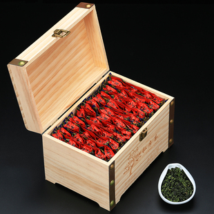铁观音秋茶清香型1725高档私房茶木质礼盒装过年年货送礼茶叶